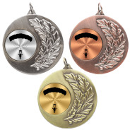 Paragliding Laurel Wreath 50mm Medal