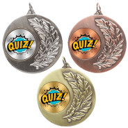Quiz Laurel Wreath 50mm Medal
