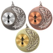 Rowing Laurel Wreath 50mm Medal
