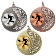 Tennis Laurel Wreath 50mm Medal