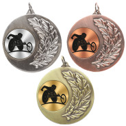 Wheelchair Sports Laurel Wreath 50mm Medal