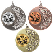 Windsurfing Laurel Wreath 50mm Medal