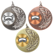Winter Sports Laurel Wreath 50mm Medal