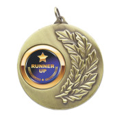 Runner Up Laurel Wreath 50mm Medal