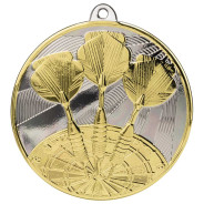 Premiership Darts Medal Gold & Silver