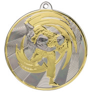 Premiership Judo Medal Gold & Silver