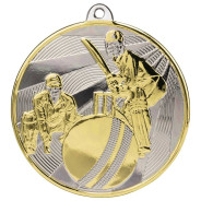 Premiership Cricket Medal Gold & Silver 