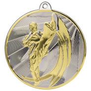 Premiership Karate Medal Gold & Silver