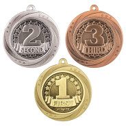 Superstar 1st, 2nd & 3rd Place Medal