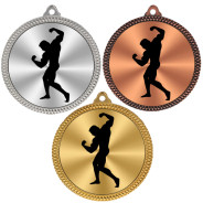 Body Building 60mm Medal