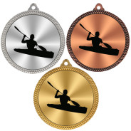 Canoeing 60mm Medal