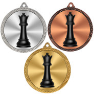 Chess 60mm Medal