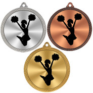 Cheerleading 60mm Medal
