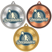 Cheerleading 60mm Medal
