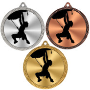 Climbing 60mm Medal