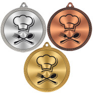 Cooking 60mm Medal
