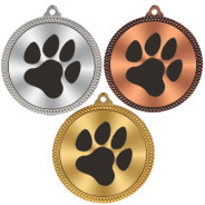 Dog 60mm Medal