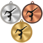 Gymnastics 60mm Medal