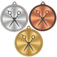 Hairdressing 60mm Medal