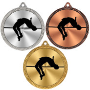 High Jump 60mm Medal