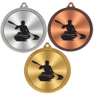 Kayaking 60mm Medal