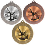 Kickboxing 70mm Medal