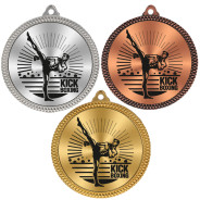 Kickboxing 60mm Medal