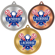 Lacrosse 60mm Medal