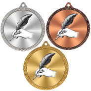 Literature 60mm Medal