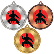 Martial Arts 60mm Medal
