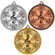Music 60mm Medal