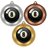 Pool 60mm Medal