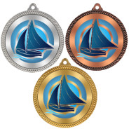 Sailing 60mm Medal