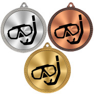Scuba 60mm Medal