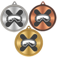 Snowboarding 60mm Medal