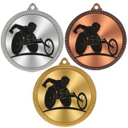 Wheelchair Sports 60mm Medal