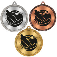 Water Skiing 60mm Medal