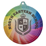 Colour Printed 60mm Bespoke Medal