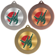 Judo 70mm Medal