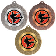 Karate 70mm Medal