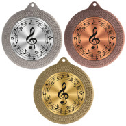 Music 70mm Medal