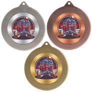 Quad Biking 70mm Medal