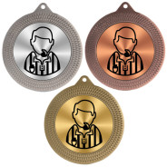Referee 70mm Medal