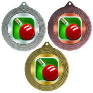 Snooker 70mm Medal