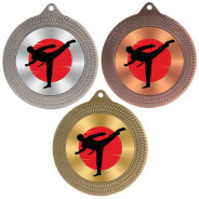 Taekwondo 70mm Medal