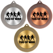 Tug of War 70mm Medal