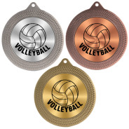 Volleyball 70mm Medal