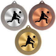 Volleyball 70mm Medal