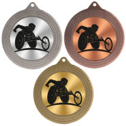 Wheelchair Sports 70mm Medal