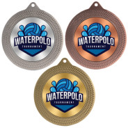Water Polo 70mm Medal